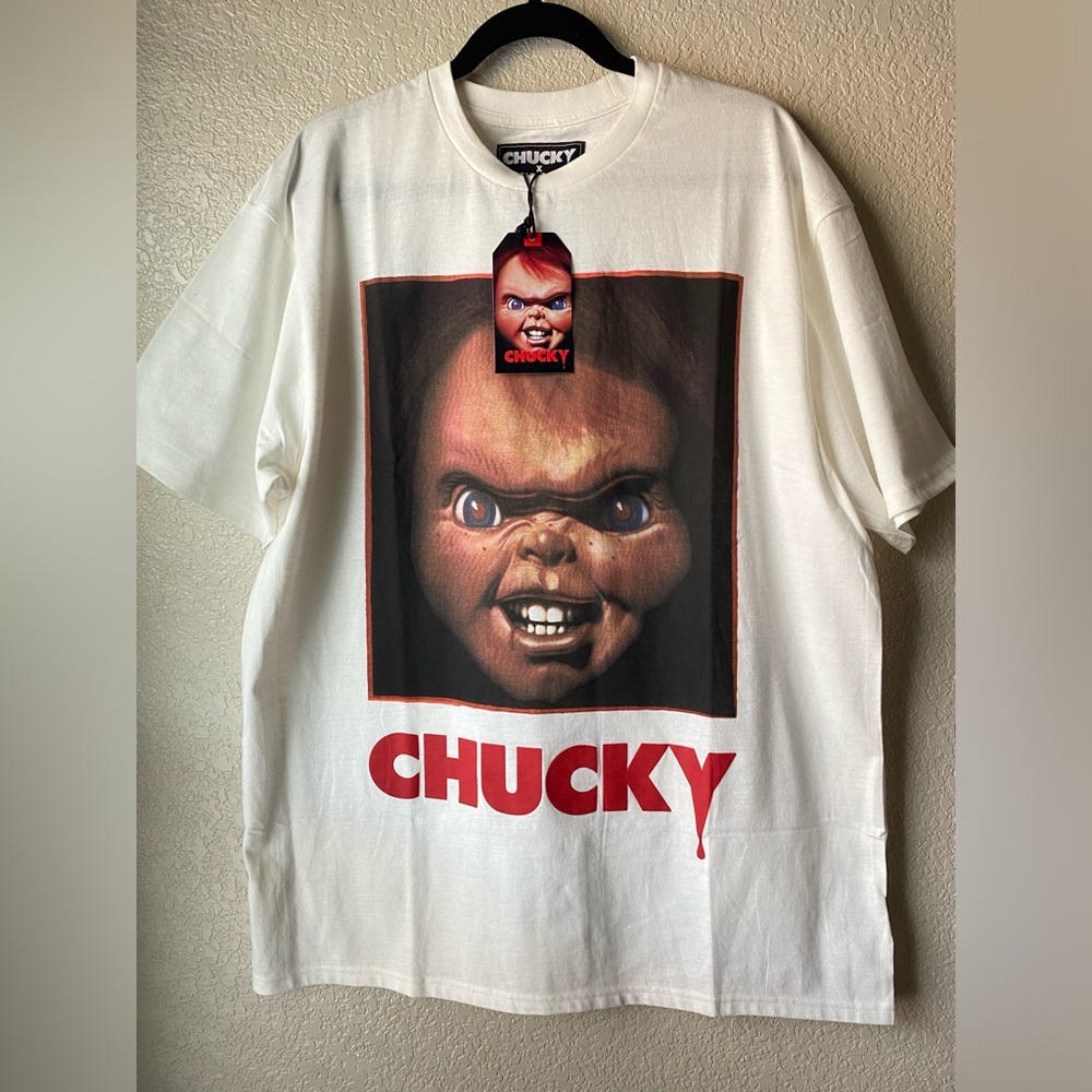 Chucky x Reason Graphic Short Sleeve Tee Size XL NWT
